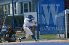 Baseball vs Babson  Wheaton College Baseball vs Babson during Championship game of the NEWMAC Championship hosted by Wheaton. - (Photo by Keith Nordstrom) : Wheaton, baseball, NEWMAC